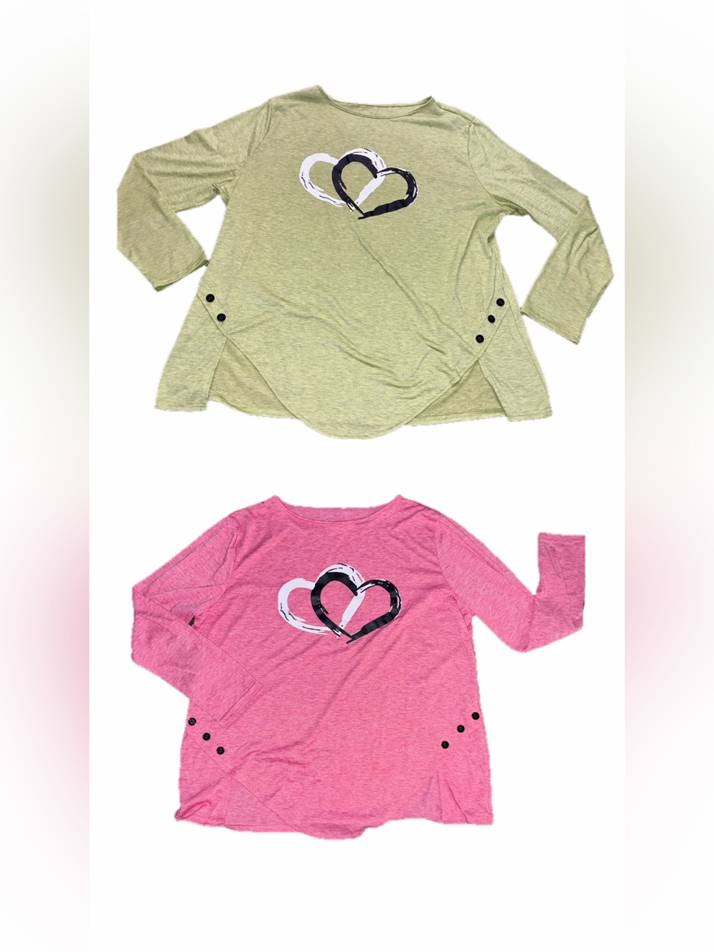2pk|| Women’s Tunic-style shirts || 2X or XXL ||